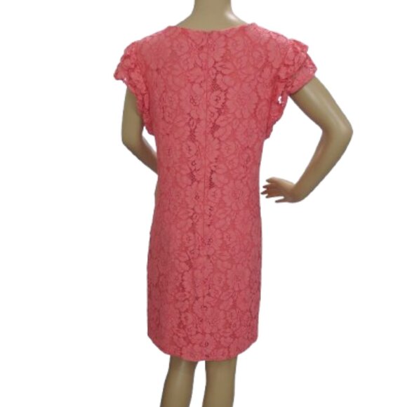 Charles Henry Lace Shift Dress - Picture 5 of 7